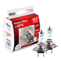 Автолампы H7 12V 55W PX26d (12070PUS) Brevia Power Ultra+60% упаковка 2шт