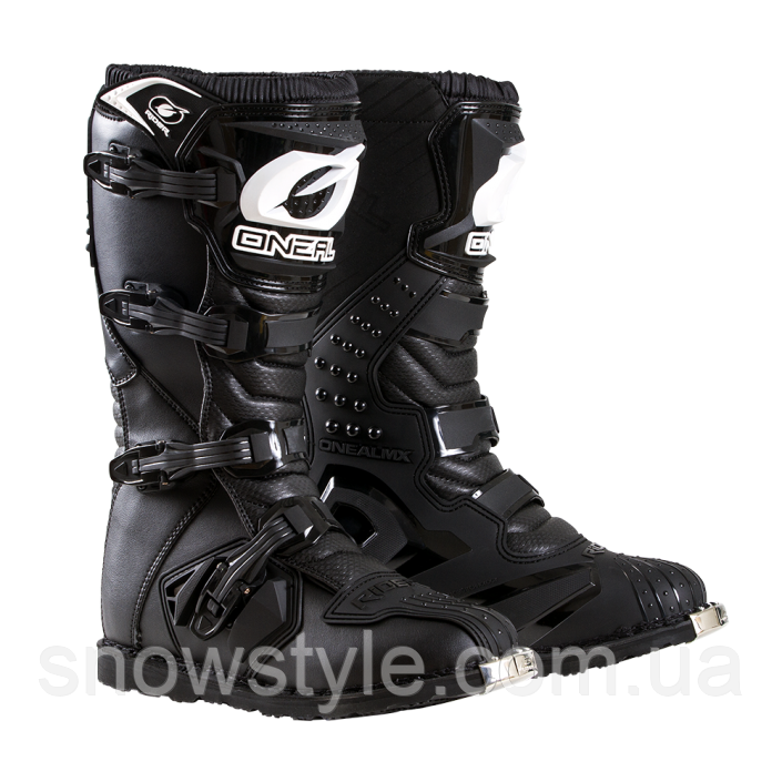 Мотоботи O'Neal New Logo Rider Boot MX Black 11 Розмір(US) / 45(EU)