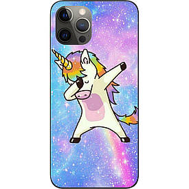Силіконовий чохол для iPhone 12 Pro з картинкою Єдиноріжок на стилі