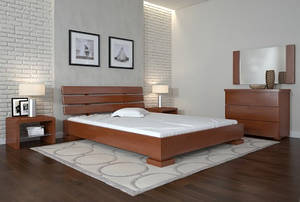 Ліжко дерев'яне ПРЕМ'ЄР 160х200 см