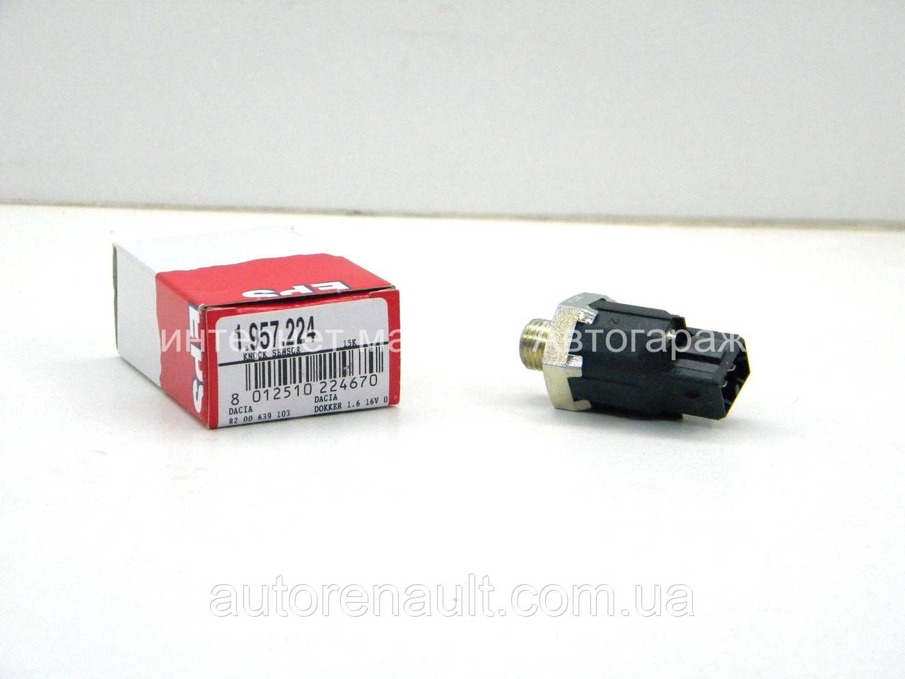 Датчик детонації на Рено Логан II + Сандеро II 1.2 i 16V+1.6 i+1.6 i 16V+1.5 dCi (K9K 830+838) EPS(Італія)