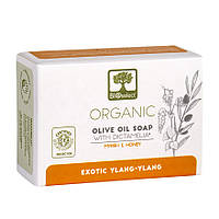 Натуральне оливкове мило BIOselect проти старіння з миррою та медом 80 г (5200306433020)