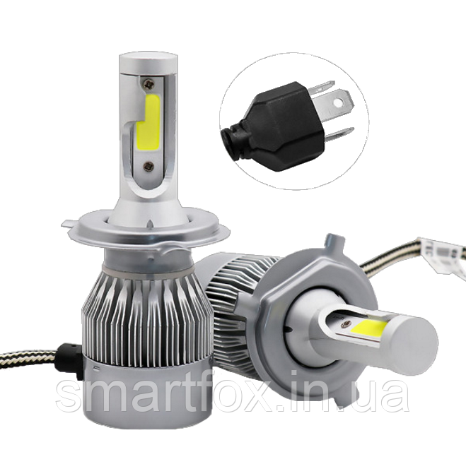 Автомобільні лампи LED C6-H4