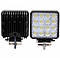 LED фара 12-24 Вольт. Світлодіодна лэд фара на 16 діодів квадрат ALLLIGHT 19T-48W 16 CHIP CREE SPOT 9-30V, фото 3