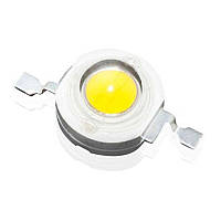 Світлодіод LED 3 Вт 3,4-3,6В білий холодний (6000-6500 K)