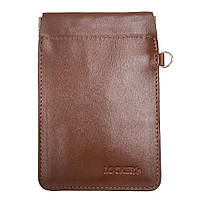 Екрануючий чохол Фарадея для захисту від угону авто з безключовим доступом коньяк LOCKER's Key2 Snap Содпас M