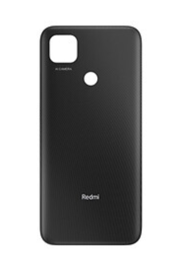 Задня кришка для Xiaomi Redmi 9C, колір сірий, Midnight Gray, фото 1