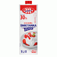 Вершки кондитерські молочні Smetanka 30% MLEKOVITA
