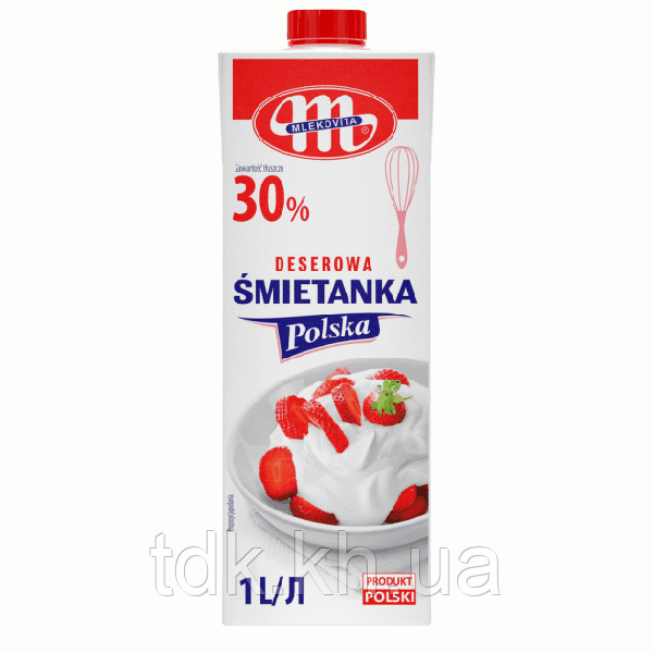 Сливки кондитерские молочные Smetanka 30% MLEKOVITA: продажа, цена в ...