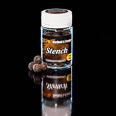 Бойли насадочні розчинні пилячі Бєлачан-Часник-Спеція Boilies Method & Feeder series Soluble Stench 11mm/40pc