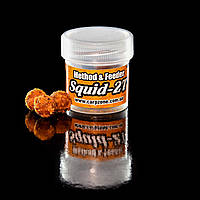 Бойлы насадочные пылящие Boilies Method & Feeder series Soluble Squid-2T (Сквид-Шелковица) 11mm/10pc