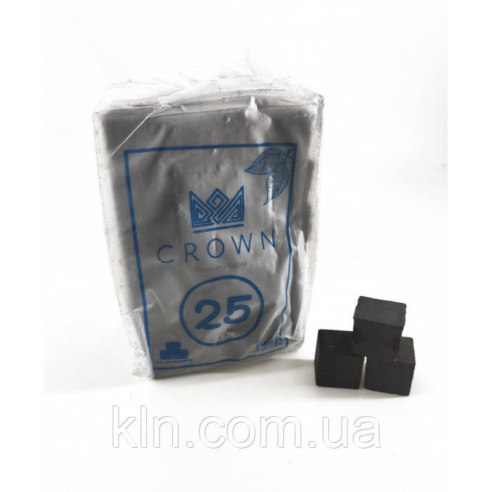 Уголь кокосовый Crown Horeca 25мм 72 уголька - фото 1 - id-p589266009