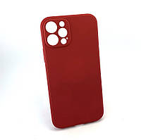 Чехол на iPhone 12 Pro накладка бампер противоударный Original Silicone Case силиконовій теракота