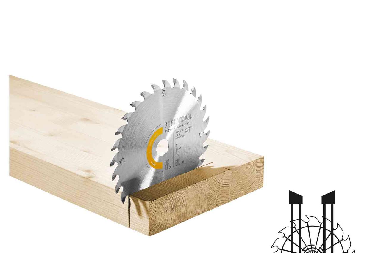 Пильний диск WOOD UNIVERSAL HW 168x1,8x20 W28