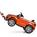 Дитячий електромобіль Range Rover Bambi M 3213EBLR-7 жовтогаряча машина дитяча, фото 2