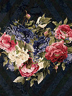 Флизелиновые обои в интерьере фото 206 x 275 см Изумительный букет ярких цветов (13541VEA)+клей