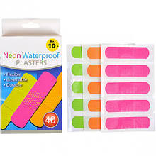 Пластир"Neon Waterproof" 7,2*1,9 мм X1-52/58290