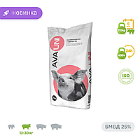 БМВД для поросят свиней 12-30кг. AVA UNI Стартер 25% концентрат для приготовления полноценного комбикорма