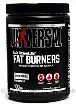 Жироспалювач - Universal Nutrition FAT BURNERS 100 tableland sangre grande