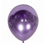 Шары латексные хром фиолетовый, воздушный шар 30 см 12" для фотозоны 1 шт Турция Kalisan