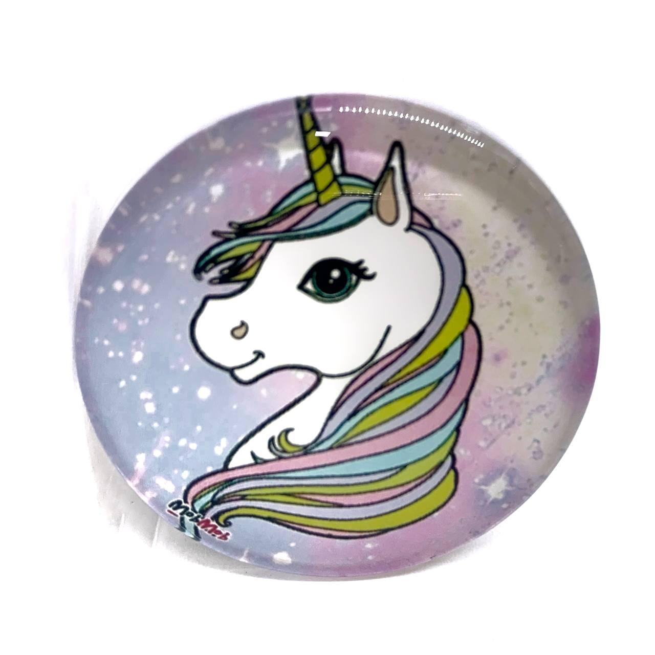 Тримач (попсокет) для телефону райдужний Єдиноріг, фото 1