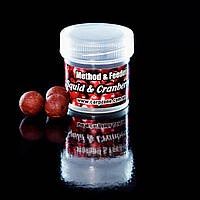 Бойлы насадочные вареные Boilies Method & Feeder series Instant Squid & Cranberry (Кальмар и Клюква) 11mm/10pc