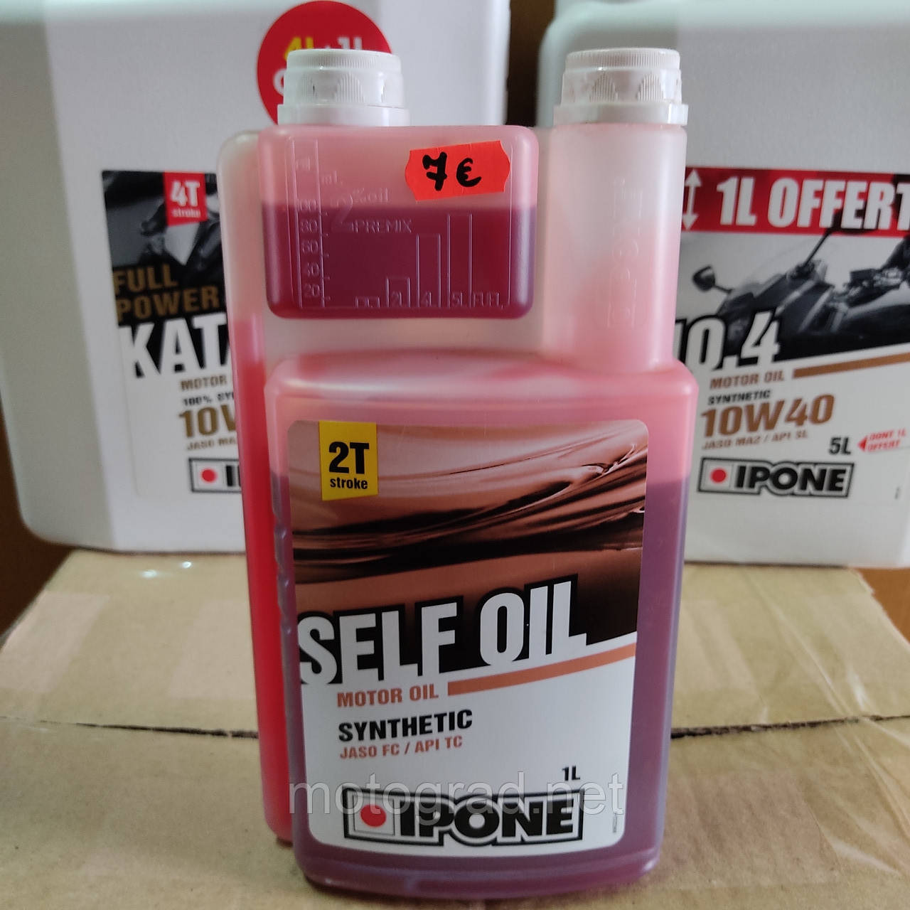 Масло Motorex Power Synt 4T 10w50 1L, фото 1