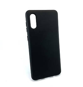 Чохол для Samsung Galaxy A02, A022 накладка на бампер силіконовий Avantis Silicone Case чорний