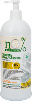 Гель для мытья посуды 1 л с горчицей Эко Green Home n0% - фото 1 - id-p1400208266