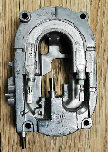 Термоблок (тен) бойлер мм для кофемашин Delonghi ESAM два тени