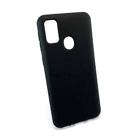 Чохол для Samsung M30s, M307, M21, M215 накладка на бампер протиударний Avantis Silicone Case чорний