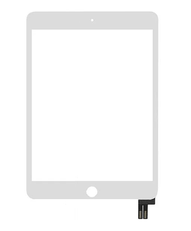 Тачскрин для iPad mini 5 (A2124A2126/A2133), білий, високої якості, фото 1
