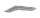 Полиця зі скла настінна навісна кутова фігурна COMMUS PL22 UFG(450x350х6), фото 2