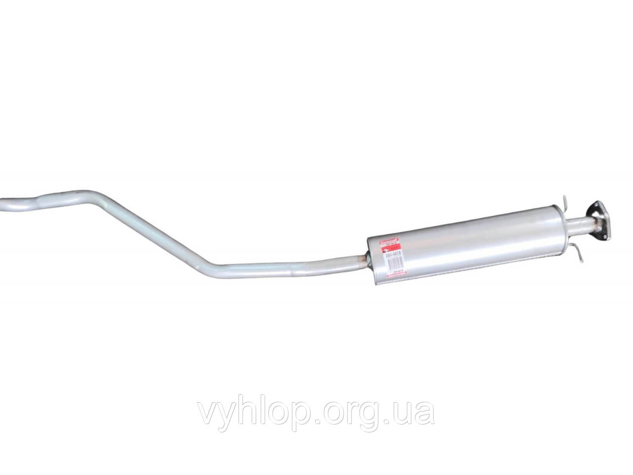 Резонатор Шевроле Лачетті (Chevrolet Lacetti) 284-481В / 05.61 Bosal алюминизированный