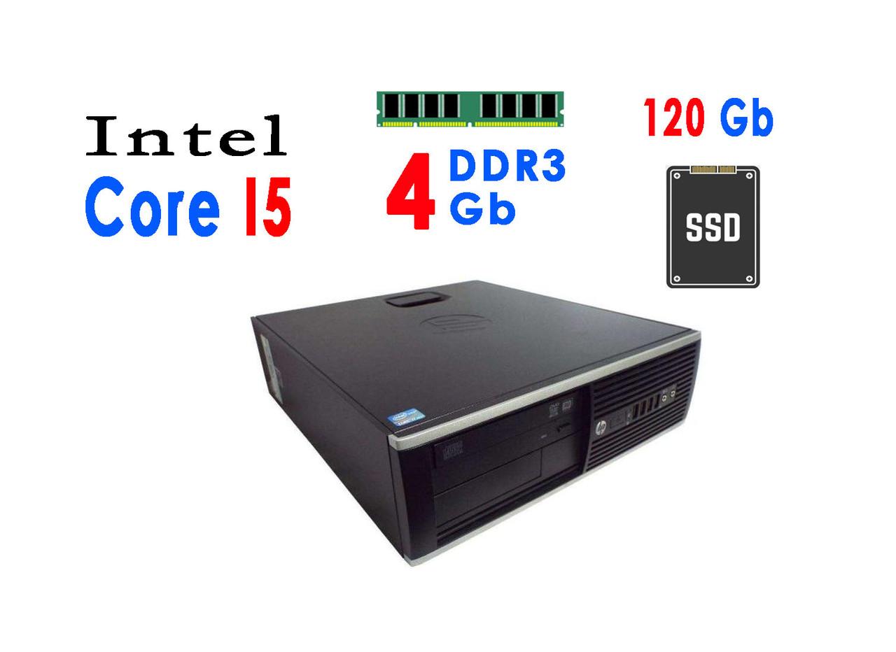 Системный блок HP Compaq 6300 Pro SFF (Core I5-3470 / 4Gb / SSD 120Gb)