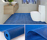 Антиковзаюче рулонне ПВХ покриття для басейнів 1,2 х 15 м. п. синього кольору, фото 8