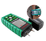 Вологомір деревини і будматеріалів Mastech MS6900 (0 - 60 %) (-10.0 - 50.0 °C) (10...90%) з 7 режимами, фото 5