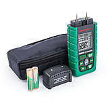 Вологомір деревини і будматеріалів Mastech MS6900 (0 - 60 %) (-10.0 - 50.0 °C) (10...90%) з 7 режимами, фото 6