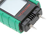 Вологомір деревини і будматеріалів Mastech MS6900 (0 - 60 %) (-10.0 - 50.0 °C) (10...90%) з 7 режимами, фото 7