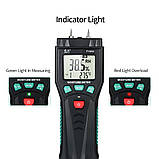 Вологомір деревини і будматеріалів голчастий FY886 2в1 (RH: 0 - 60%, temp: -10 - 50,0 °C), фото 7