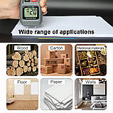 Влагомер древесины игольчатый MT-15 (1 - 99%, 28 пород, 4 режима, с подсветкой), фото 4