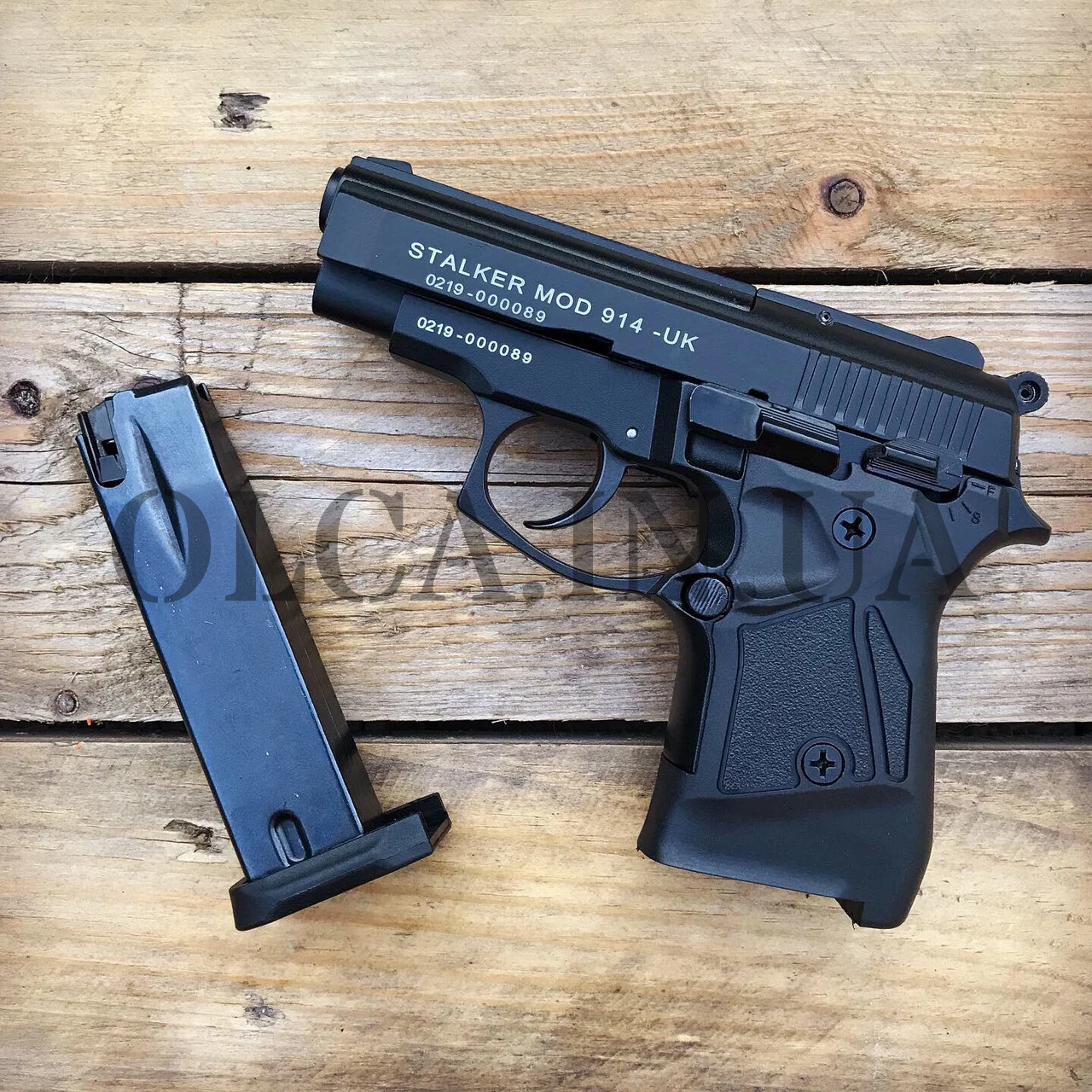 Стартовый пистолет Stalker 914 (Zoraki) + 50 патронов Вій Blank 9 mm
