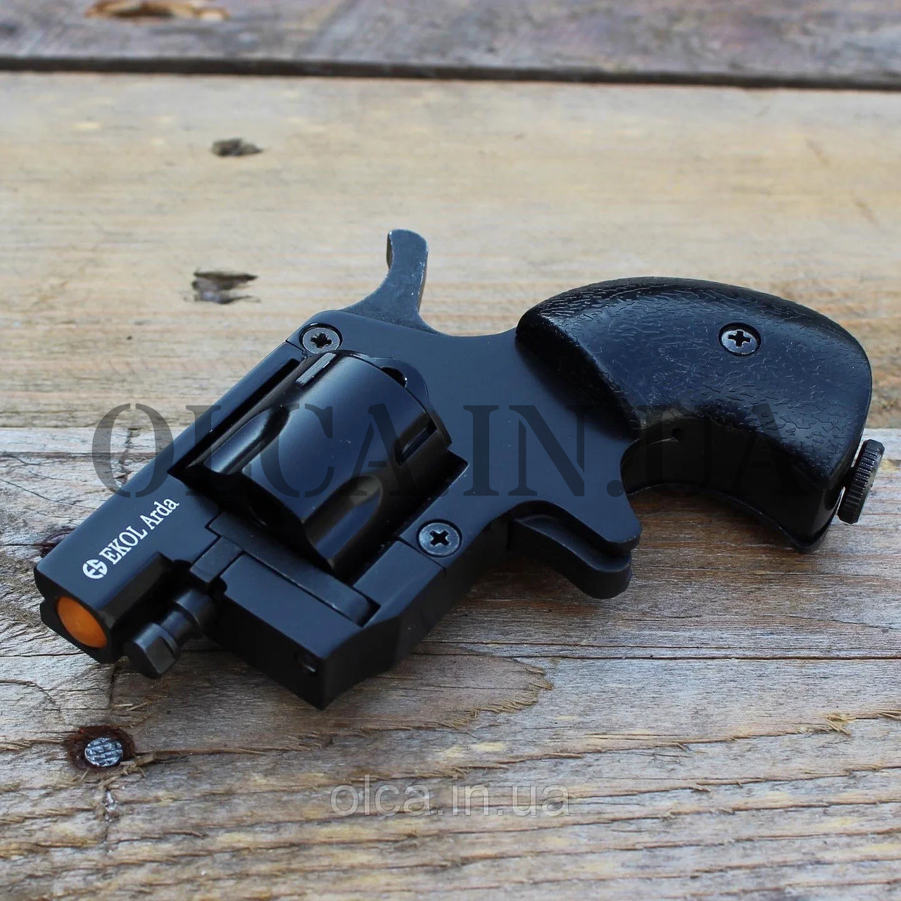 Стартовий револьвер Ekol Arda Matte Black (8 мм, пістолетний)