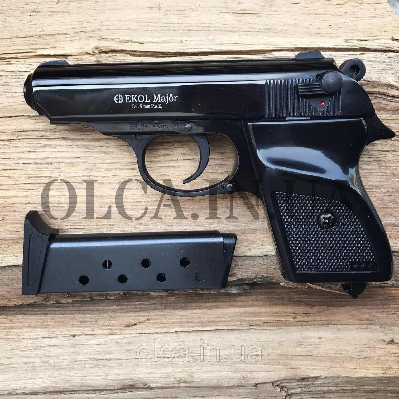 Стартовий пістолет EKOL MAJOR Black 9 мм