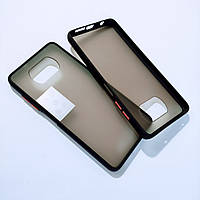 Протиударний чохол LikGus + плівка для камери Poco X3 NFC / Pro ЧОРНИЙ