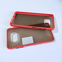 Протиударний чохол LikGus + плівка для камери Poco X3 NFC / Pro ЧЕРВОНИЙ