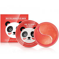 Гидрогелевые патчи под глаза с экстрактом розы Sersanlove Rose Collagen Eye Gel Mask, 90гр/60шт