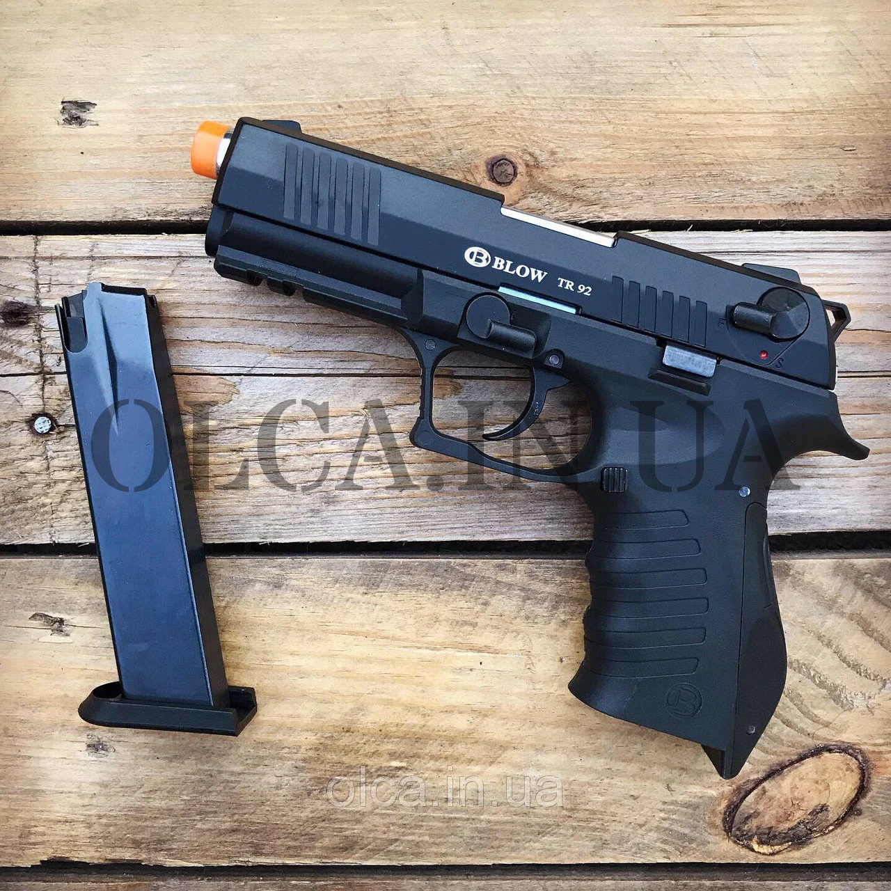 Стартовий пістолет Blow TR 92 MBP + 50 патронів Вій Blank кал. 9 мм (чорний)