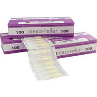 Иглы для инъекций мезотерапии Mesorelle 30Gx4 (100 шт )