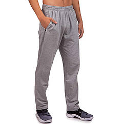 Штани спортивні чоловічі прямі Zelart 9305 розмір 3XL (180-185см) Grey